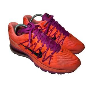 Nike Air Max Excellerate 3 Running Shoes Size 9 - Orange/Pink (703073-801)